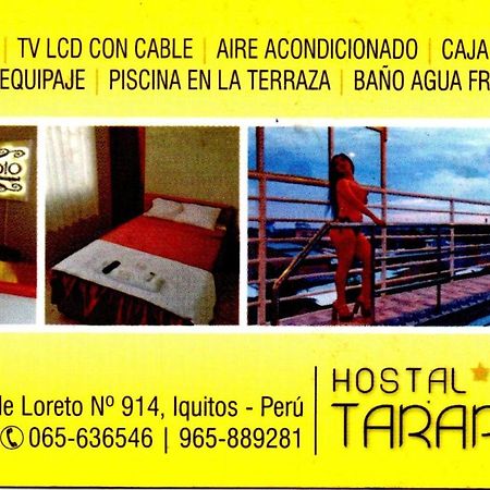 Tarapoto Hostal *** Hotell Iquitos Eksteriør bilde
